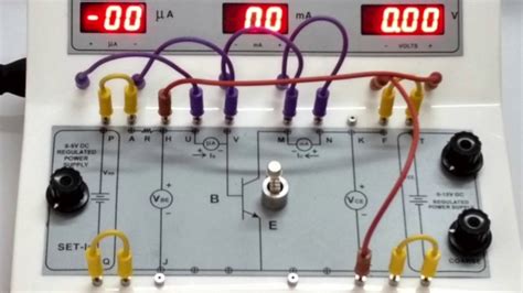 Transistor Characteristics Experiment Discussion