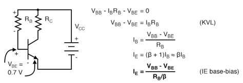 Transistor Resistor Equation