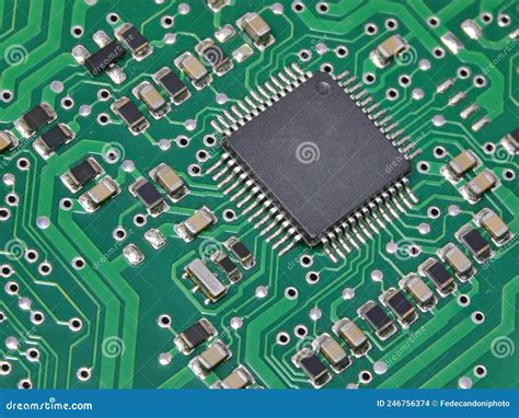 Transistors In A Microchip