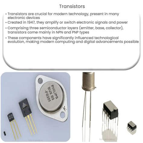 Transistors With Application