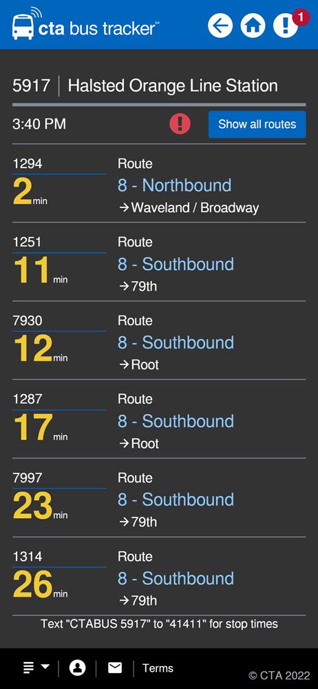 transit chicago bus tracker