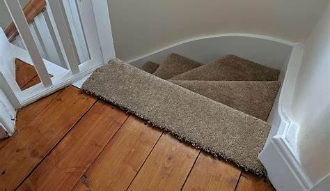 Love the carpet and the transition to wood stairs. Carpet?
