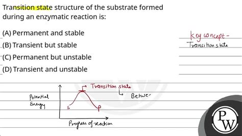 transition state structure of the substrate formed during