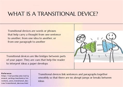 transitional devices definition with examples