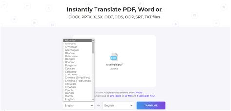 translate dokumen pdf gratis