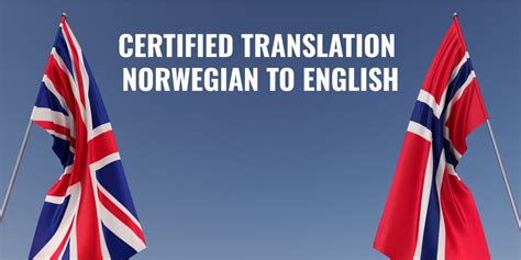 translate norway to english language