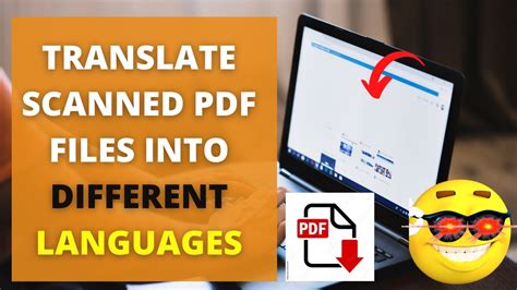 translate scanned pdf to english online free