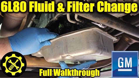 Transmission Pan And Filter Change