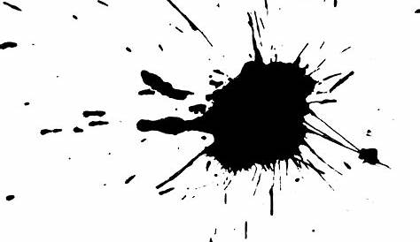 Splatter Ink Black · Free vector graphic on Pixabay