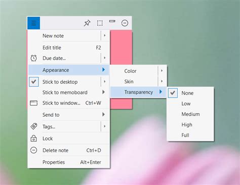 Transparent Notes For Windows 10 Free