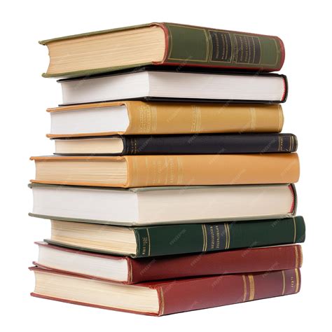 Transparent Stack Of Books