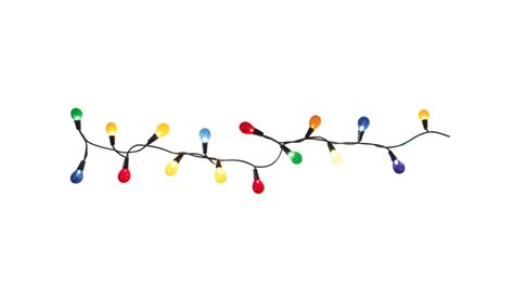 Transparent String Lights Gif