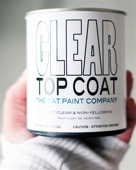 Transparent Top Coat Paint