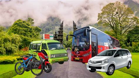 transportation options Bali