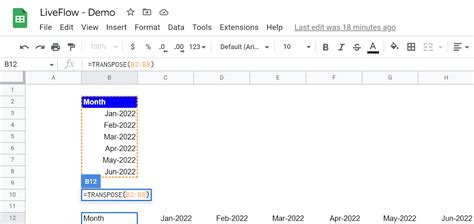 Excel/Google Sheets Offset and Transpose formula question Stack Overflow