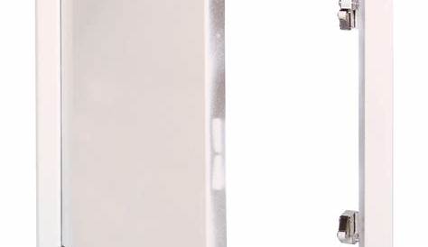 Trappe de visite blanche laquée SEMIN, 20 x 20 cm Leroy