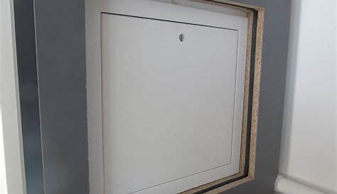 Trappe Visite De En Acier Laqué Blanc Placo® 500*600 Mm