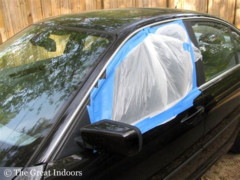 Trash Bag Over Car Window