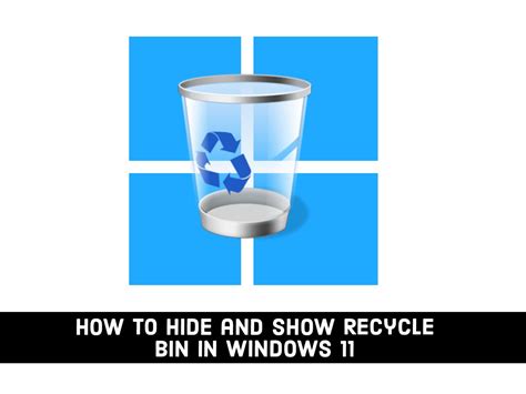 trash bin on windows 11