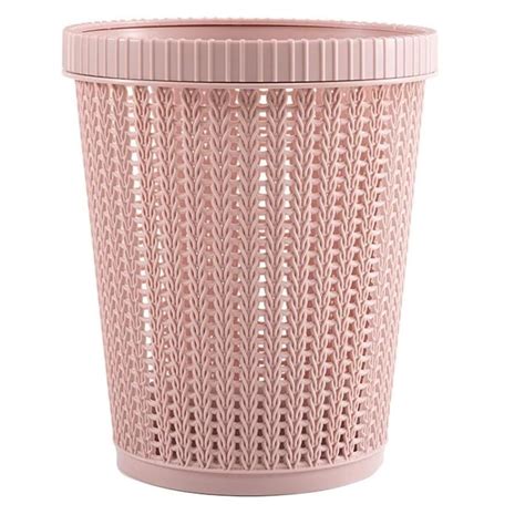 Trash Bin With Built In Garbage Bag Storage