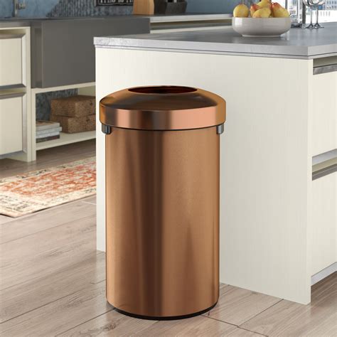 trash can copper
