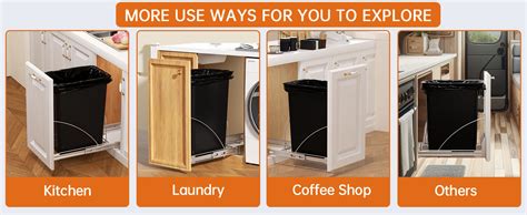 Trash Can Drawer Pull Out Kit