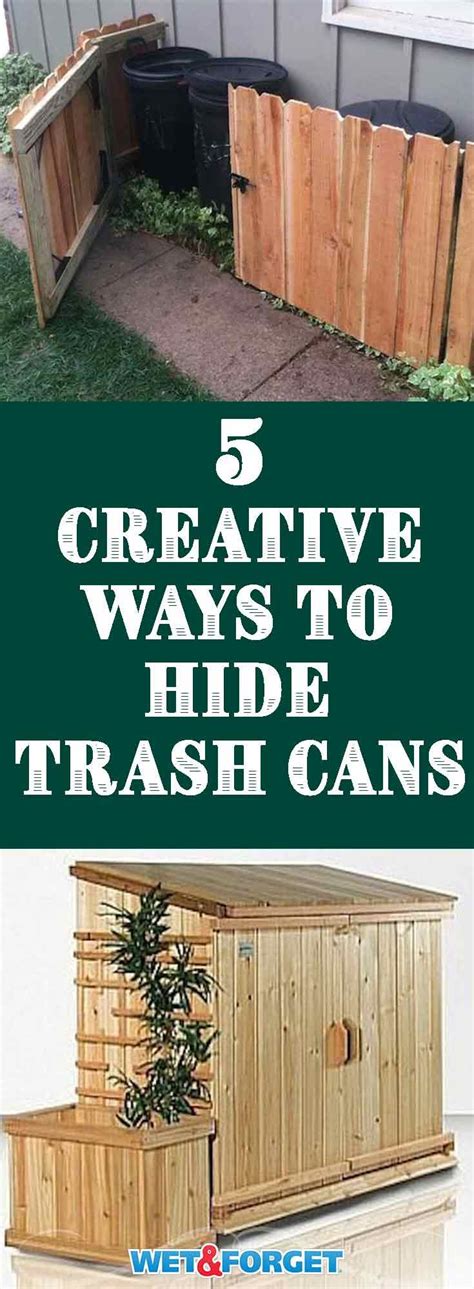 Trash Can Hideaway Ideas