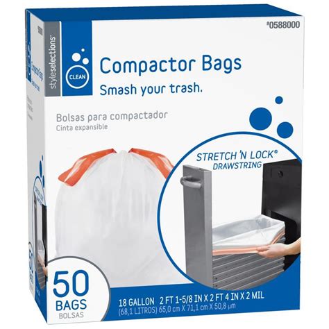 Trash Compactor Bag Weight