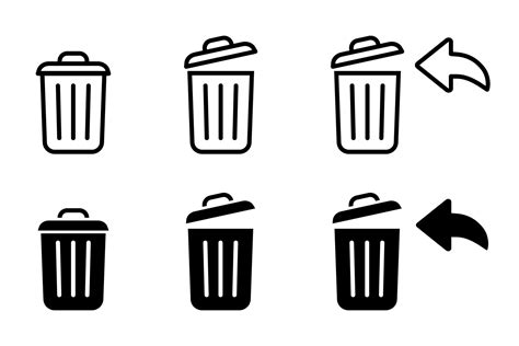 Trashcan Symbol Html