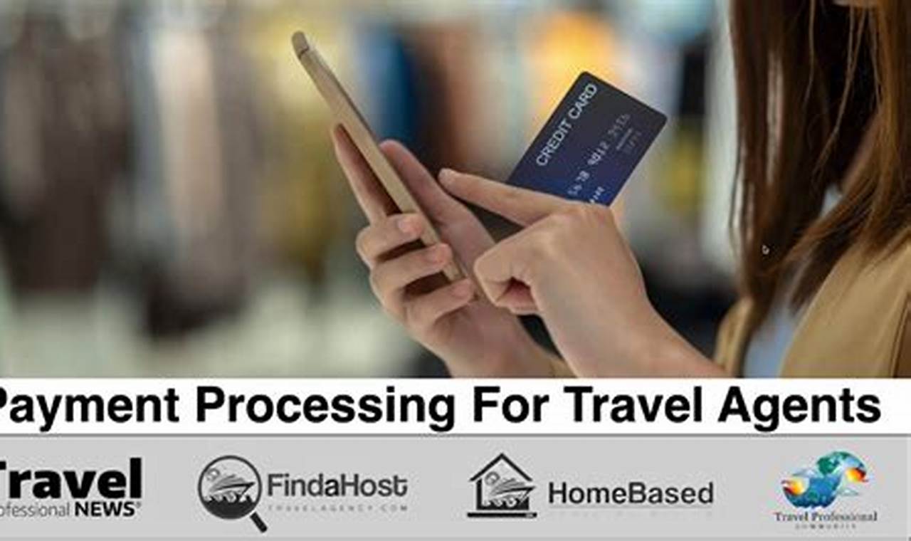 travel agent payment system