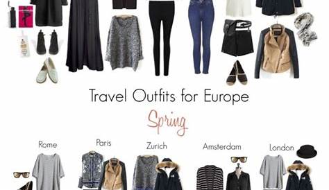 Travel Outfit For Europe Spring s Summer Summer s
