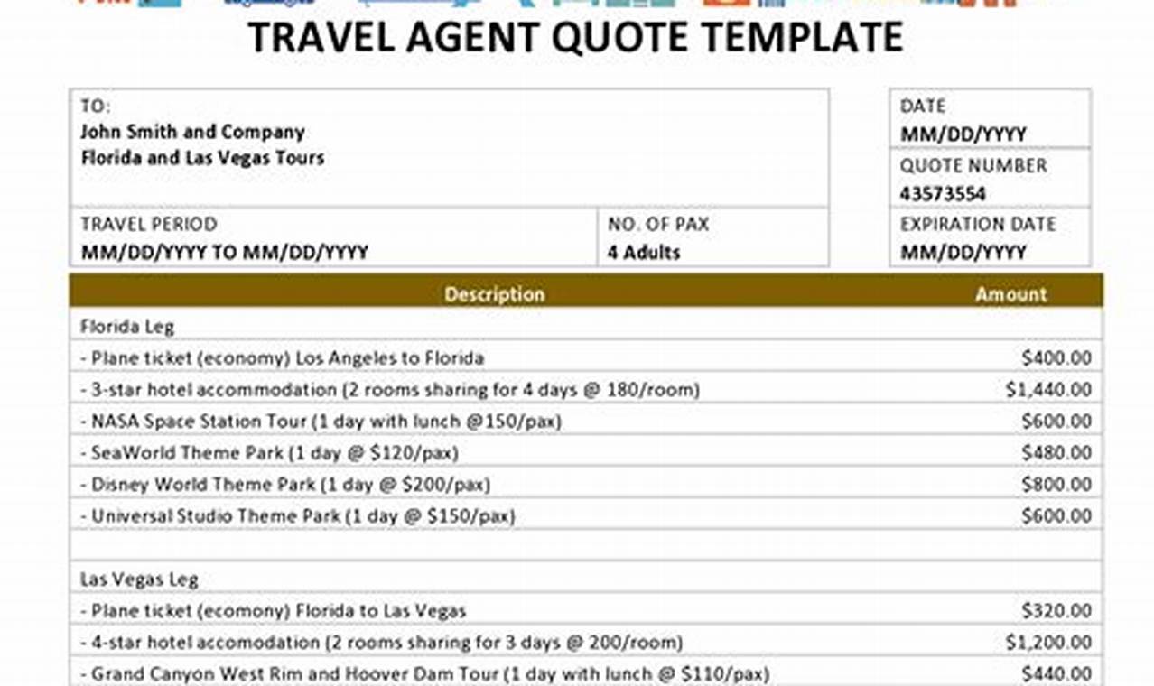travel quote software