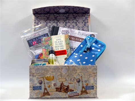 Pin on Travel Themed Gift Basket