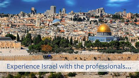 travel agent trip to israel