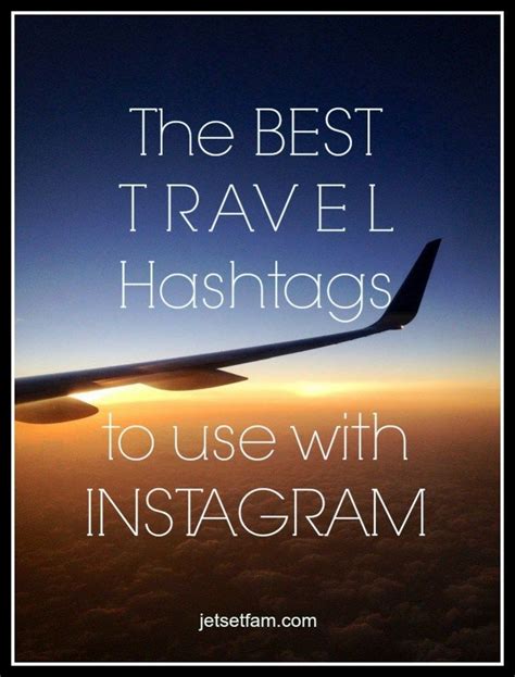 The best hashtags for your travel photography on Instagram