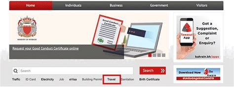 travel ban services bahrain