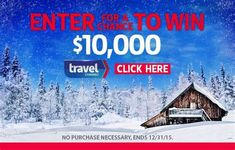 travel channel sweepstakes 2022 entry