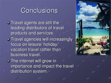 Travel Conclusion