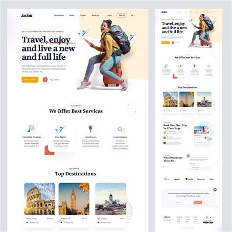 travel destinations collection tutorial design design tips