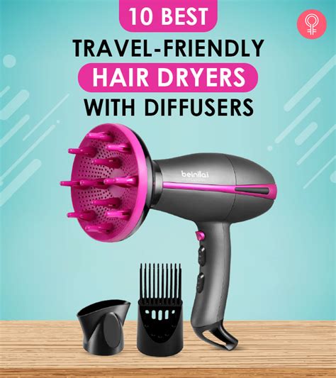 travel hair dryer with diffuser