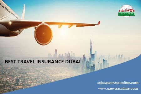 travel insurance for dubai from india cost