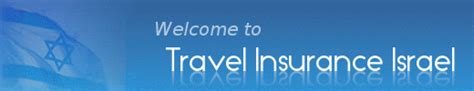 travel insurance for israel