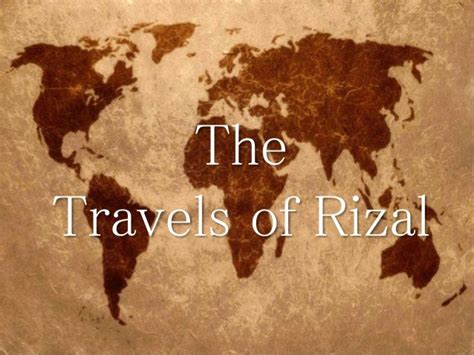 travel map of rizal