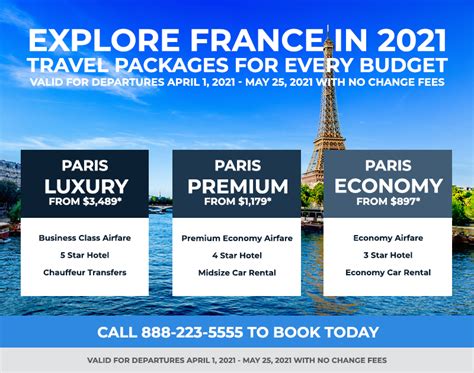 travel packages to france