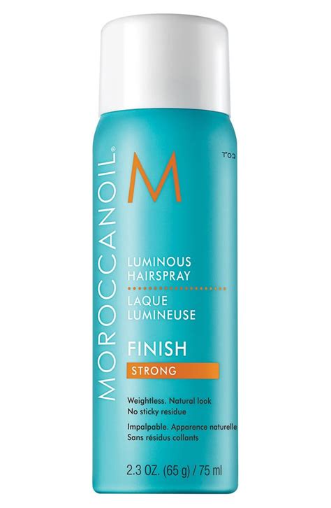 travel size moroccanoil hairspray