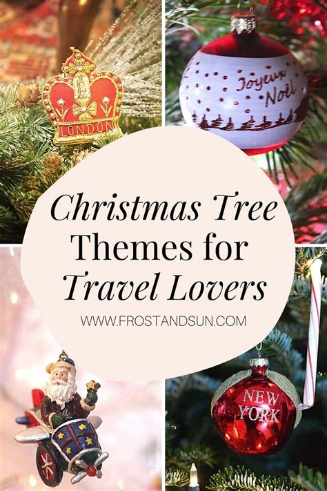 travel the world Christmas tree