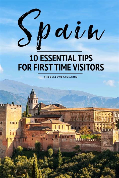 travel tips spain