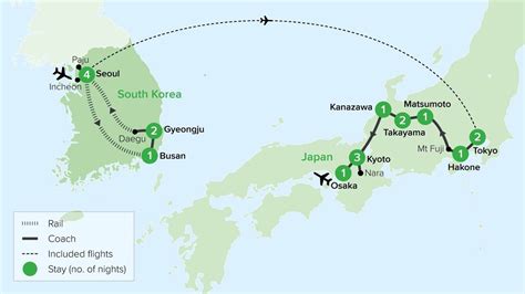 travel tours to japan and korea