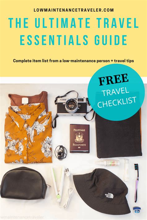 traveler packing essentials