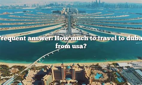 traveling to dubai from usa requirements